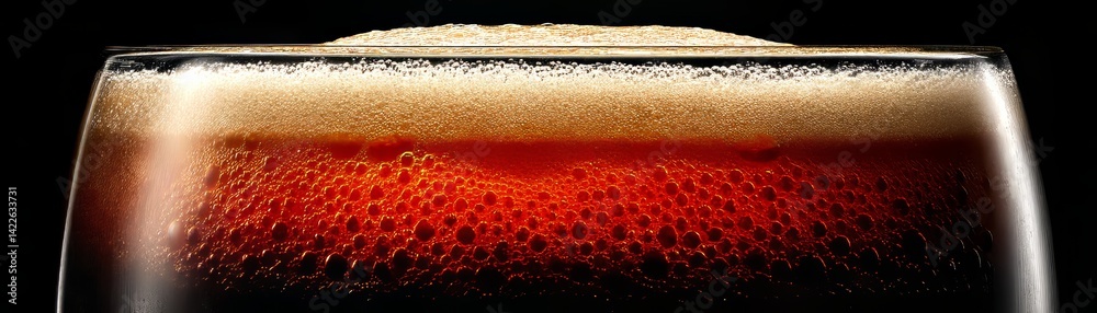Side view of cappuccino, emphasizing the depth and richness of the crema layer - espresso coffee porcelain latte cappuccino