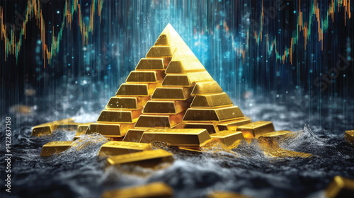  Modern Investment and Wealth Concept.