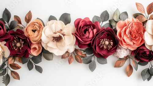 Realistic DIY Felt Flower Crowns for Spa Photography and Creative Decorations