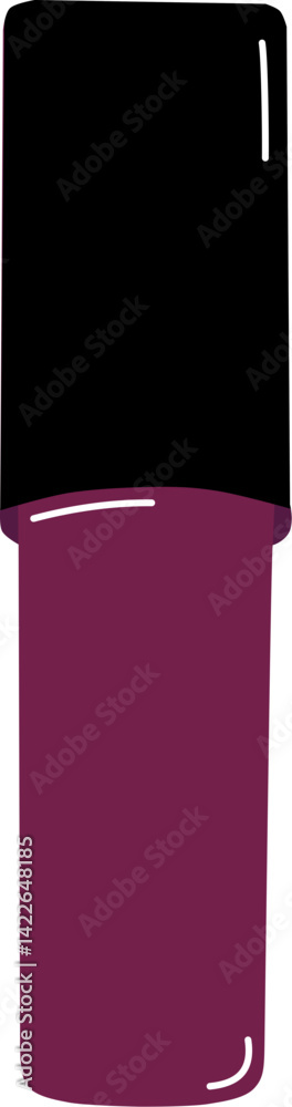 Purple lipstick bottle Purple lipstick bottle