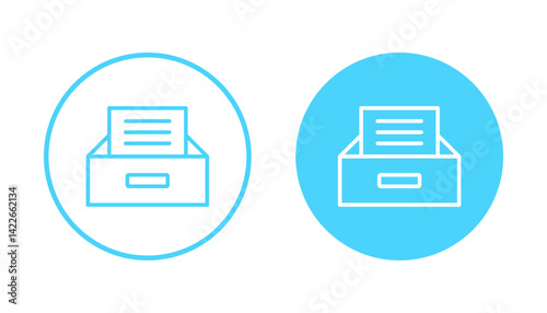 Archive folders icon vector. Document vector icon. Archive storage icon.