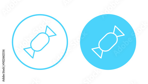 Candy icon vector. candy sign and symbol.