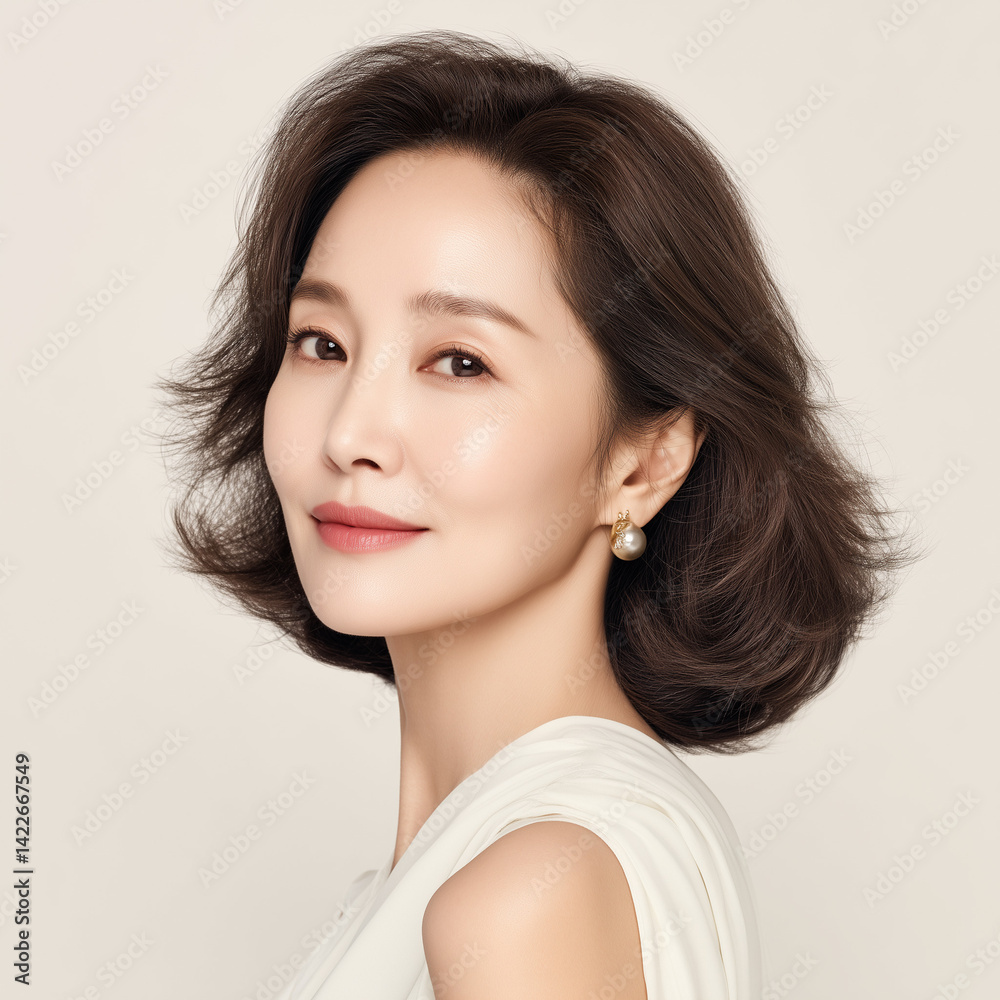 Beautiful Asian woman