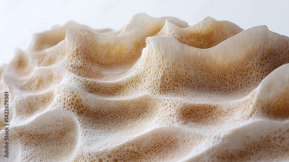 Intricate textures of sand waves sculpted by the wind over time White background Intricate textures of sand waves sculpted by the wind over time White background