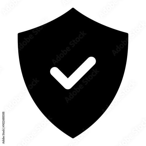 shield with check mark icon
