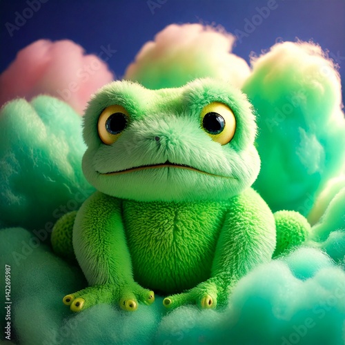 Frog plush