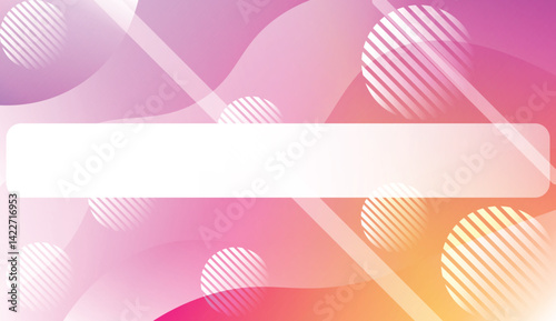 Abstract Shiny Waves, Lines, Circle, Space for Text. For Flyer, Brochure, Booklet And Websites Design Vector Illustration