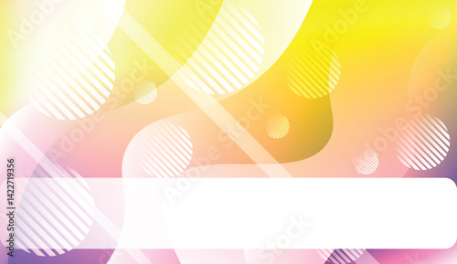 Geometric Pattern With Lines, Wave. For Your Design Ad, Banner, Cover Page. Vector Illustration with Color Gradient.