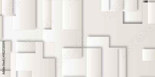 Creative  rectangle geometric pattern soft line square box template for mosaic concept design. Using for banner, poster, corporate, institution business presentation.