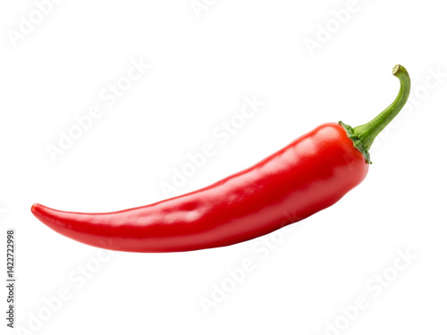 Red chili pepper vegetable png on transparent background