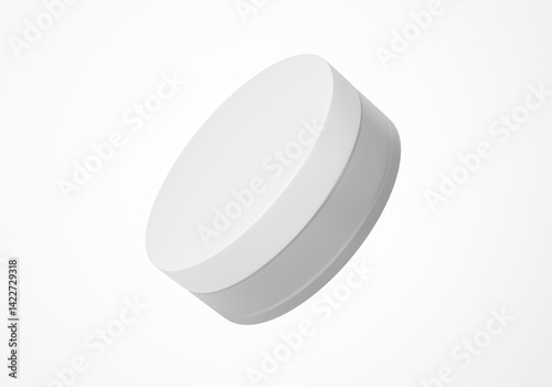Jar Mockup White Background