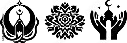 sketch vector illustration silhouette design decoration ornament icon logo symbol mascot religious and cultural religion ethnic traditional abstract modern minimalist 