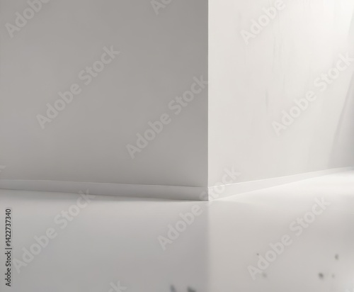 Smooth white-to-off-white fade  minimalist elegance    delicate  clean