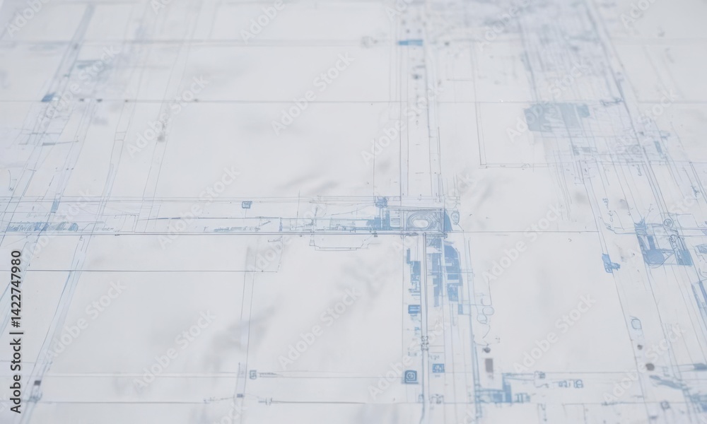 Faint blue print effect on pristine white, clean blueprint pattern , texture, clean, graphic Faint blue print effect on pristine white, clean blueprint pattern , texture, clean, graphic
