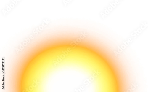 Transparent glowing neon color gradient realistic cutout overlay graphics useful for your creative project. Light leaks with cutout color gradient overlay background, png file