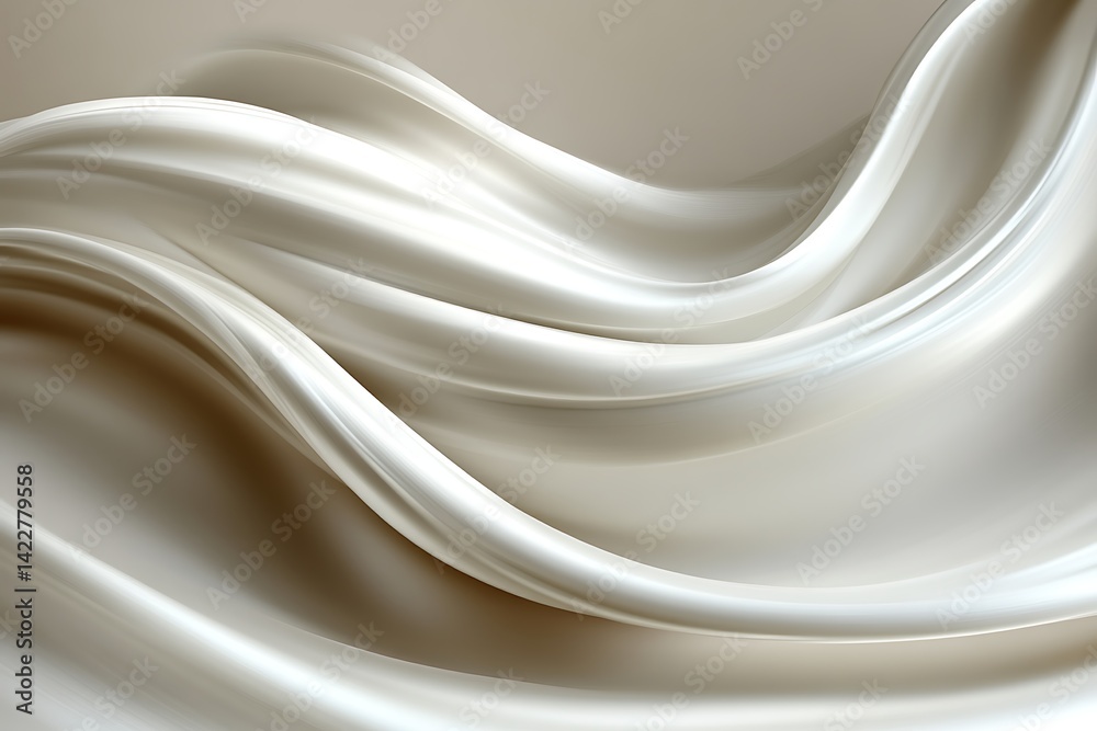 Abstract cream waves, flowing fabric, elegant, smooth. Abstract cream waves, flowing fabric, elegant, smooth.