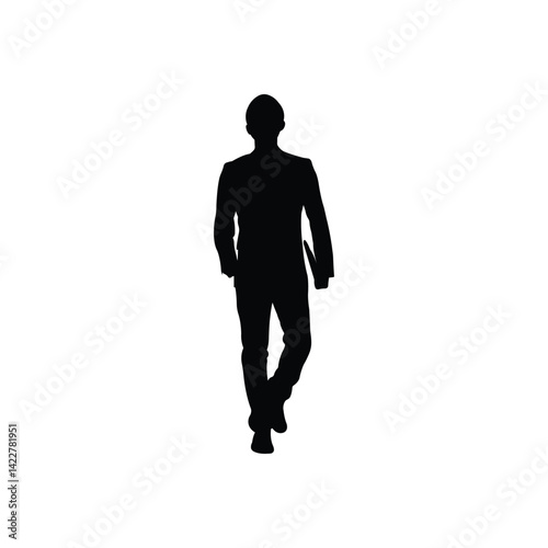 business man silhouette
