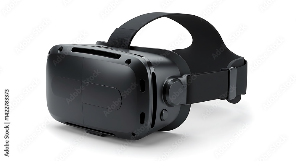 Oculus Virtual VR Headset in Use Oculus Virtual VR Headset in Use