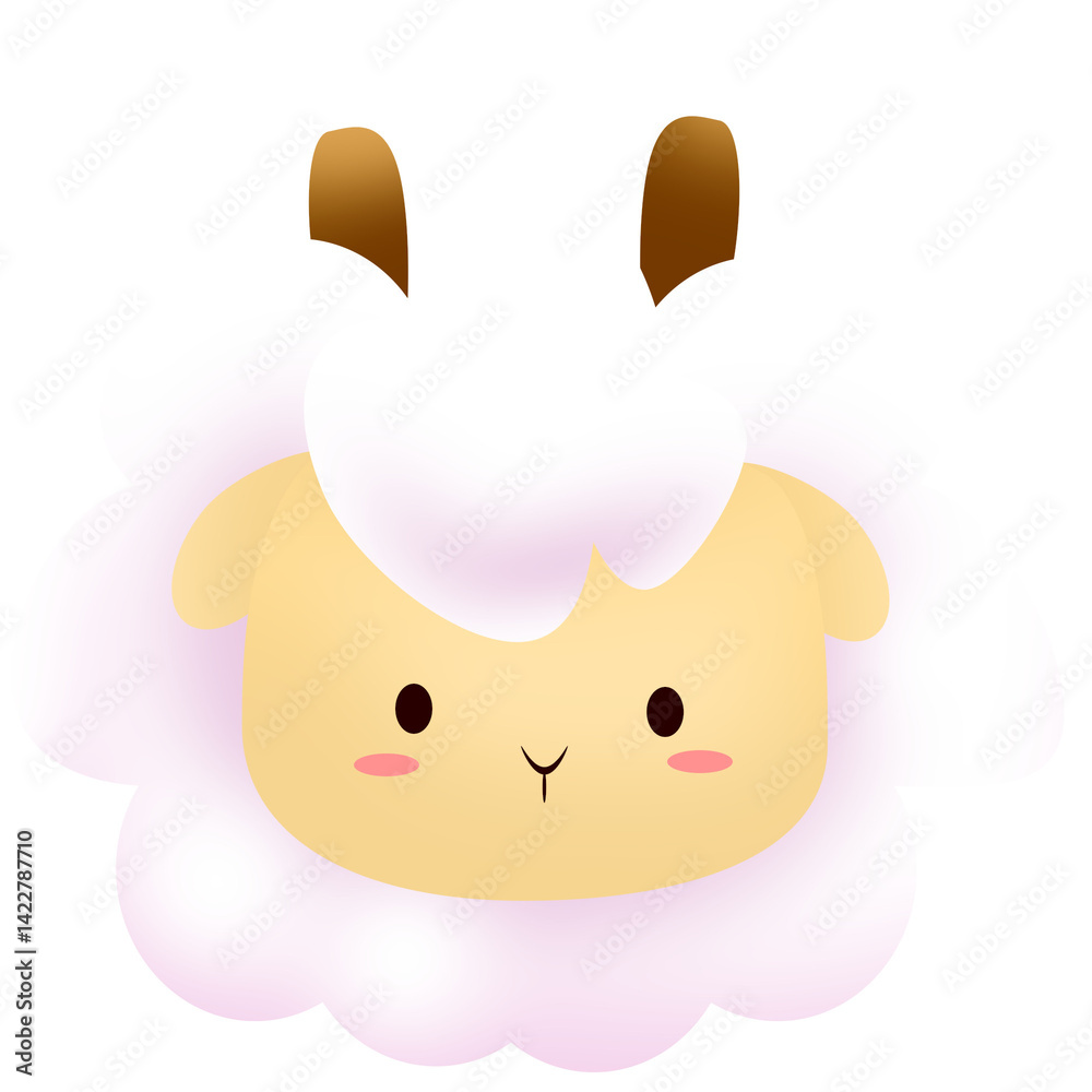 Fototapeta premium sheep cartoon