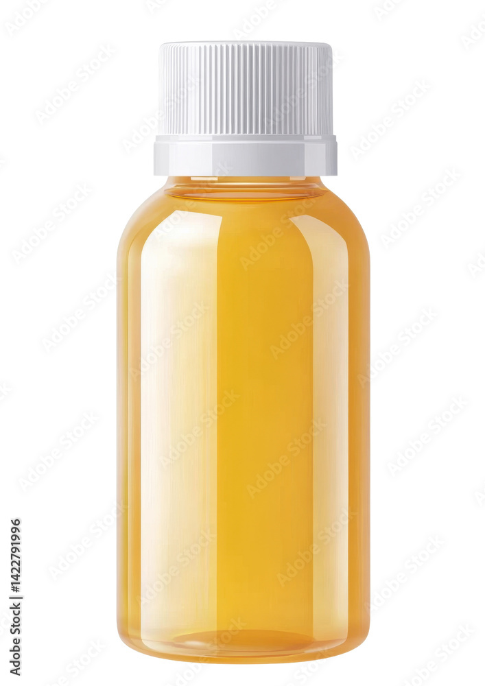 syrup bottle isolated on white background. syrup bottle isolated on white background.