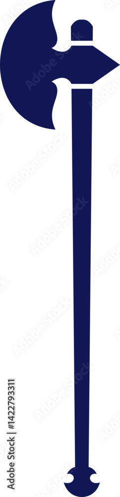 Axe Silhouette Vector Element Set Axe Silhouette Vector Element Set