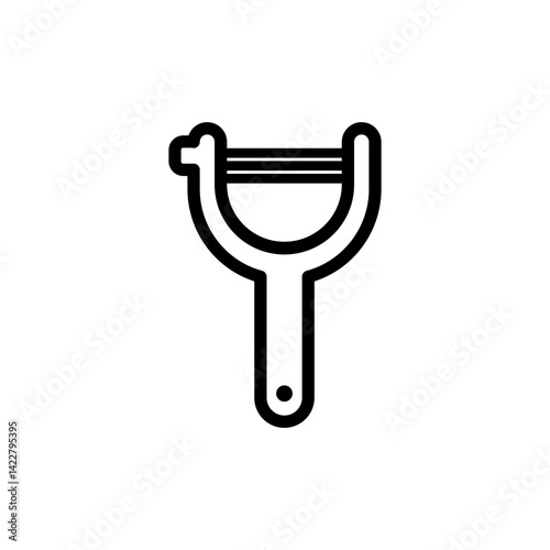 peeler line icon