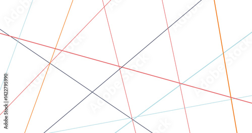 Asymmetrical texture with random chaotic lines. Vector eps10