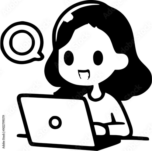 캐릭터 인물 아이콘 일러스트