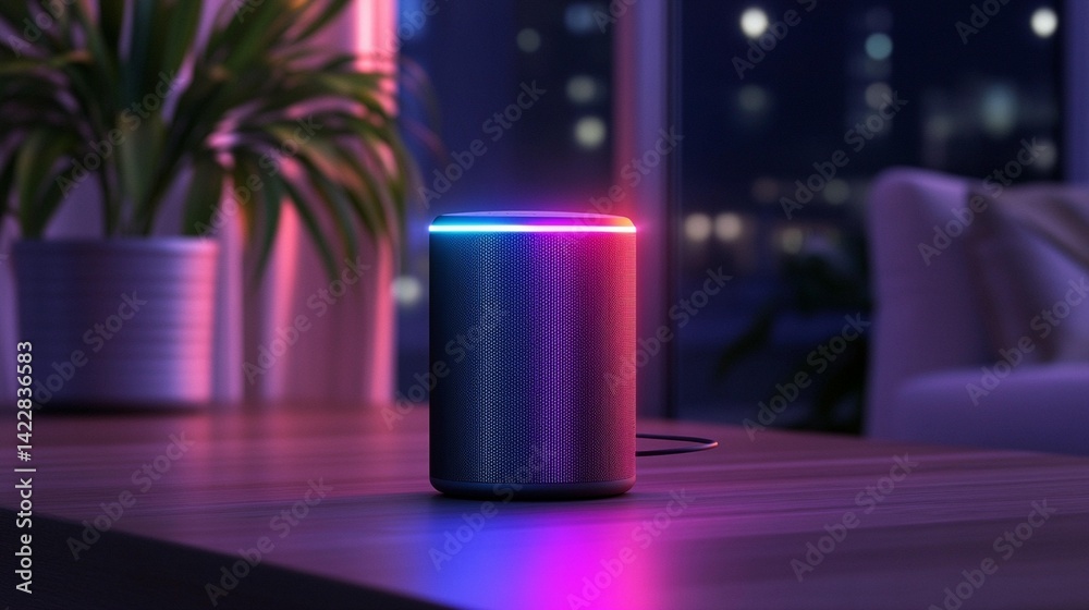 Smart Speaker with Ambient Lighting Smart Speaker with Ambient Lighting