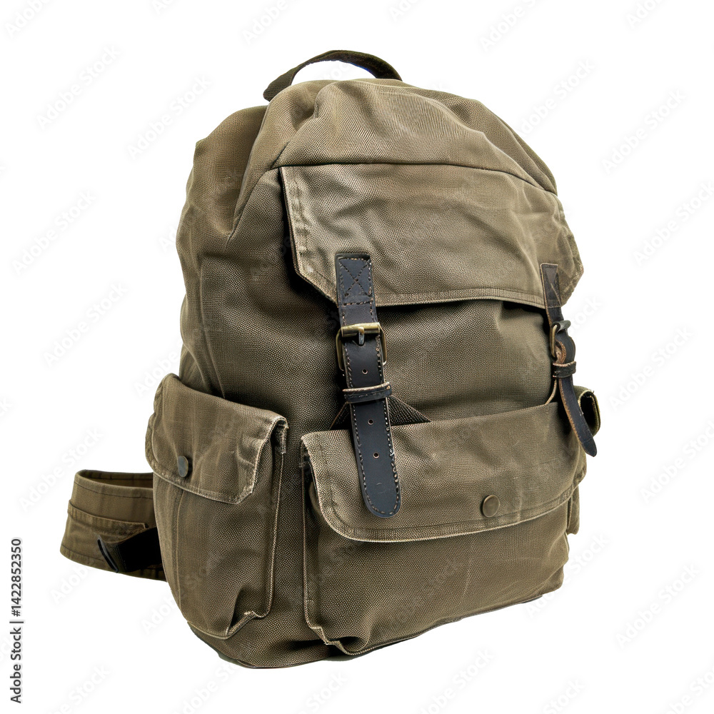 Backpack isolate on transparency background Backpack isolate on transparency background