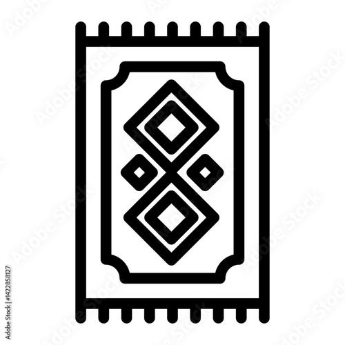 rug Line Icon