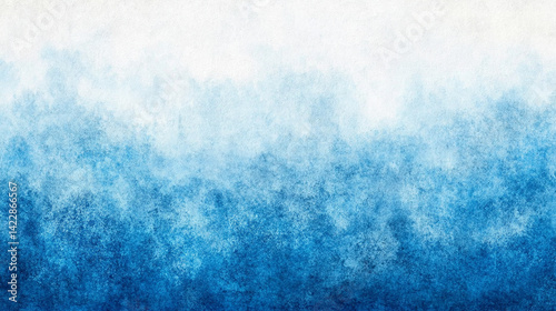 Blue gradient background with subtle grain texture symbolizes calm clarity digital serenity and open possibilities often used to evoke trust depth and a sense of modern professionalism

