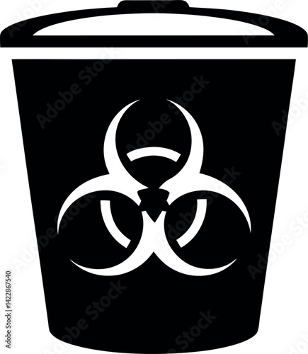 biohazard vector icon