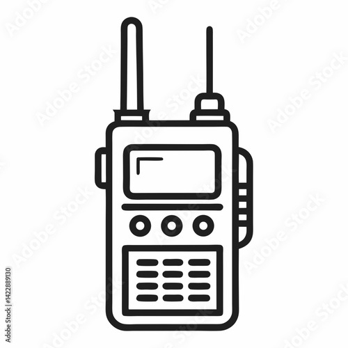 portable radio antenna