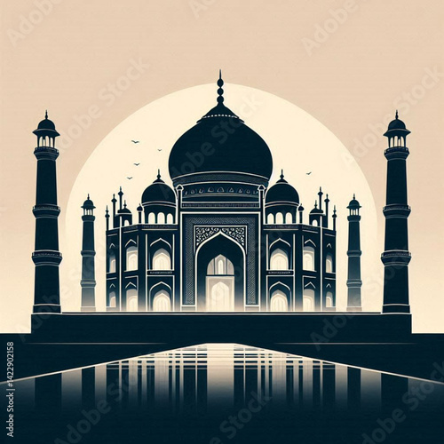 taj mahal agra india