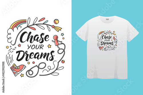 Nothing is impossible, slogan typography tee shirt design. Motivation and inspirational quote. Clothing, t shirt, apparel and other uses Vector print, typography, poster.