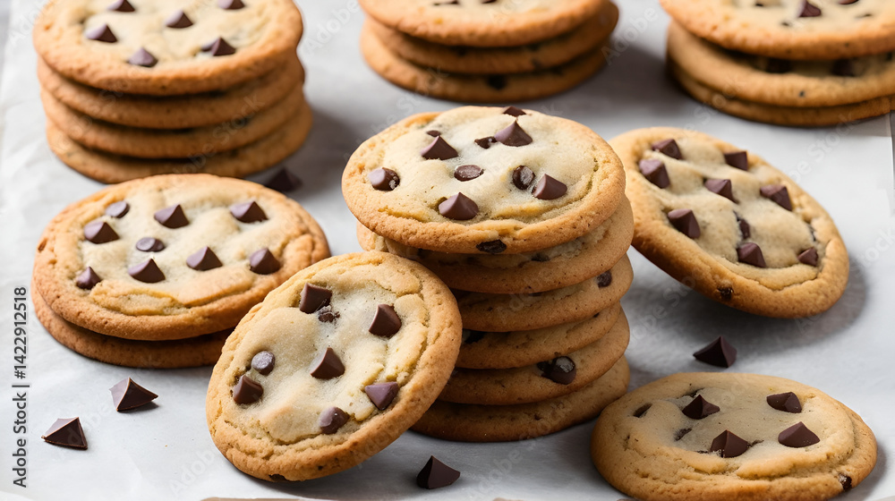 Tasty cookies biscuits on the isolated background,Stack of chocolate chip cookies,cookies, ajwain biscuit in new styles Tasty cookies biscuits on the isolated background,Stack of chocolate chip cookies,cookies, ajwain biscuit in new styles