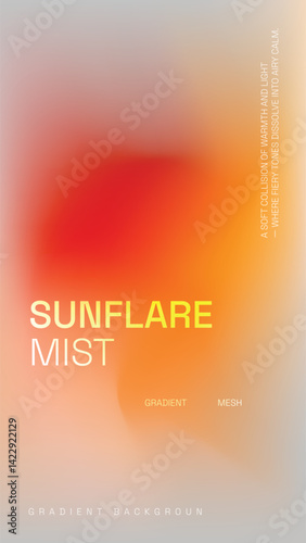 Abstract background with gradient effect with blurred background with wallpaper