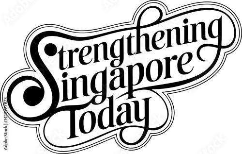 Strengthening Singapore Today Logo Design