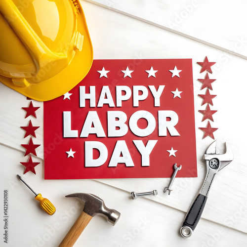 1st May Happy Labor Day
