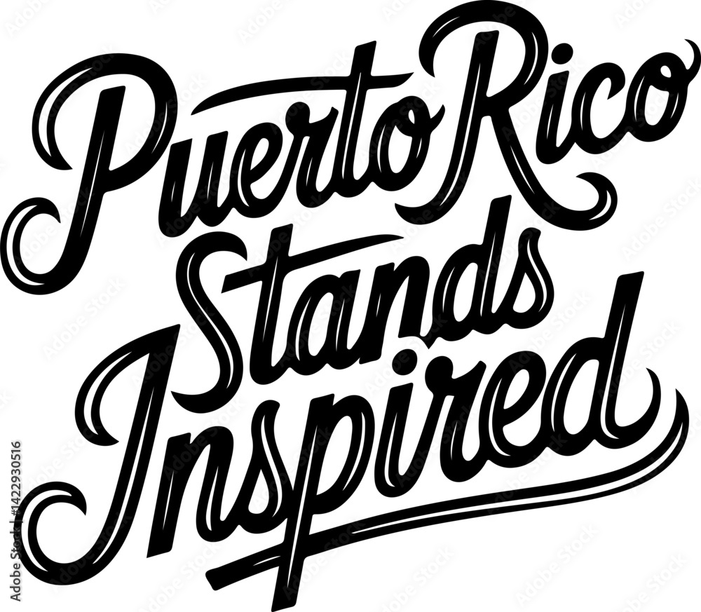 Puerto Rico Stands Inspired.