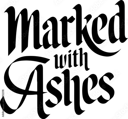 Marked with Ashes.