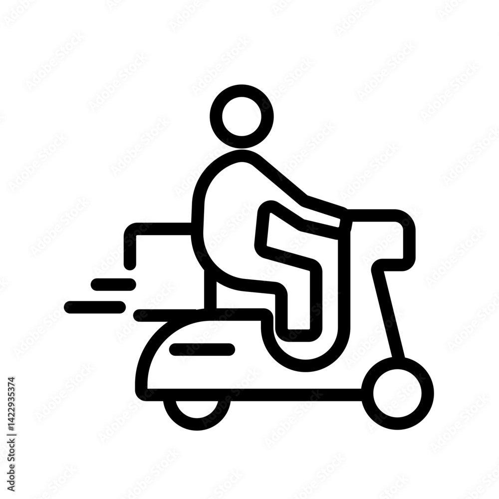 food delivery vector icon food delivery vector icon