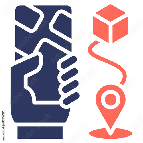 Route glyph color icon