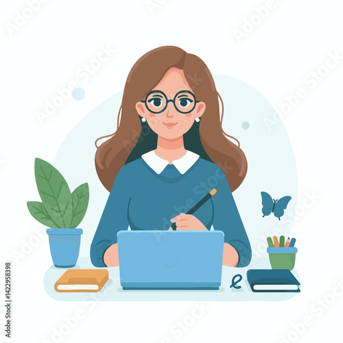 writer, business, paper, text, write, work, office, desk, pen, computer, job, hand, person, creative, online, laptop, journalist, author, internet, education, content, book, vector, technology, letter