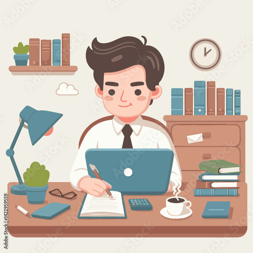 writer, business, paper, text, write, work, office, desk, pen, computer, job, hand, person, creative, online, laptop, journalist, author, internet, education, content, book, vector, technology, letter