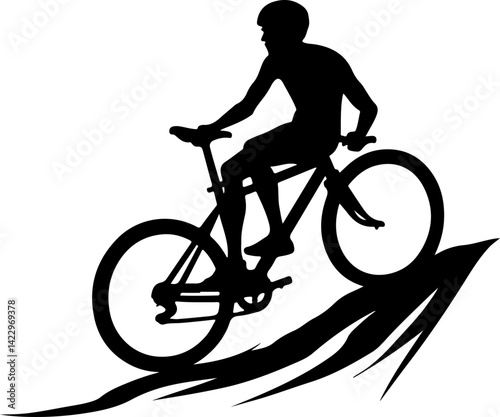 mountain Camping and Outdoor Adventure Icons  vector 