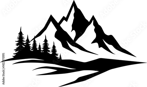 Adventure Outdoor Silhouette Vector Bundle | Hiking, Biking, Off-road & Vanlife SVG Pack