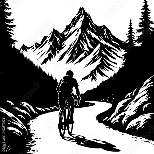 Adventure Outdoor Silhouette Vector Bundle | Hiking, Biking, Off-road & Vanlife SVG Pack