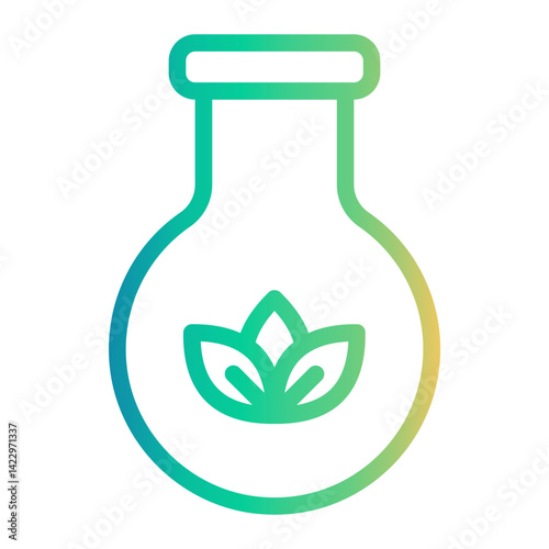 biomass Line Gradient Icon